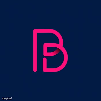 Retro pink letter B vector | Free stock vector - 543510