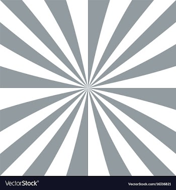 Retro ray burst background - graphic vector image