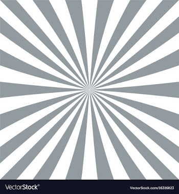 Retro ray burst background - graphic vector image