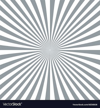 Retro ray burst background - graphic vector image