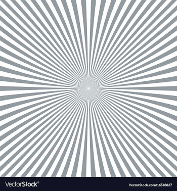 Retro ray burst background - graphic vector image
