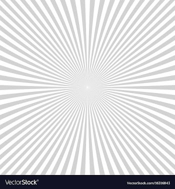 Retro ray burst background - graphic vector image