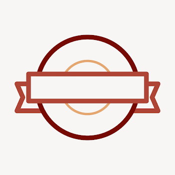 Retro round badge graphic vector | Free Vector Illustration - rawpixel