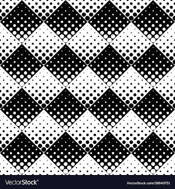 Retro seamless geometrical circle pattern vector image