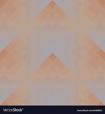 Retro seamless pattern of geometric shapes vector image