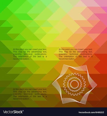 Retro seamless pattern of geometric shapes vector image