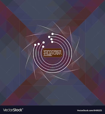 Retro seamless pattern of geometric shapes vector image