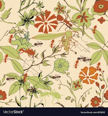 Retro seamless pattern vector image