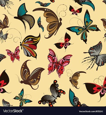 Retro seamless pattern vector image