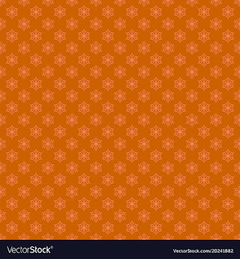 Retro simple stylized snowflake pattern wallpaper vector image