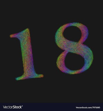 Retro Stenciled Font vector image