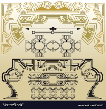 Retro Style Elements vector image