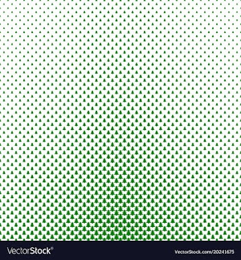 Retro stylized pine tree forest pattern vector image
