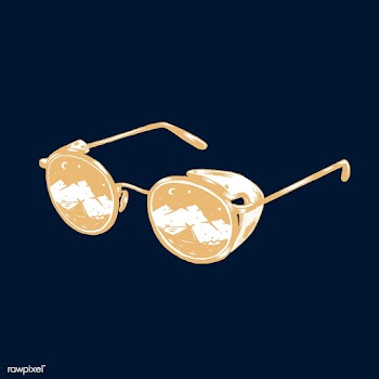 Retro sunglasses | Free stock vector - 575151