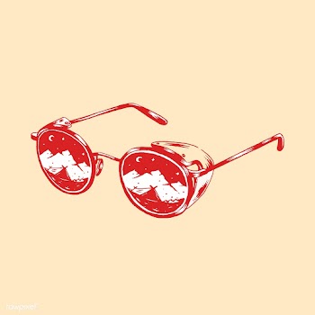Retro sunglasses | Free stock vector - 575160