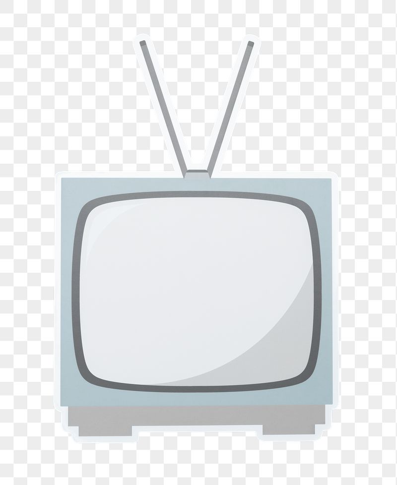 Retro television png sticker, transparent | Free PNG - rawpixel