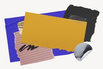 Retro torn paper frame background | Free PSD - rawpixel