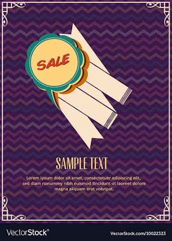 Retro vector image