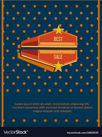 Retro vector image