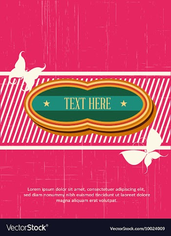 Retro vector image