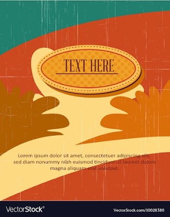 Retro vector image