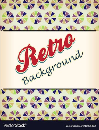 Retro vector image