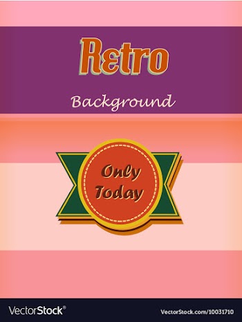 Retro vector image