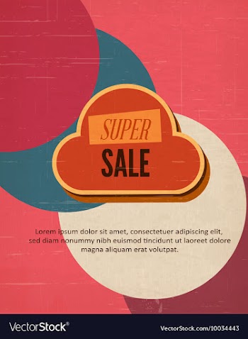 Retro vector image