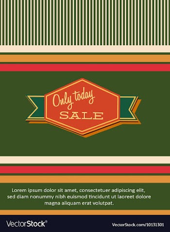 Retro vector image