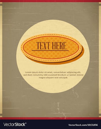 Retro vector image