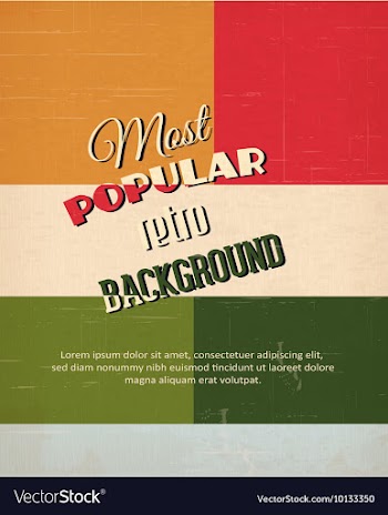 Retro vector image