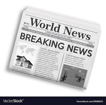 retro vintage newspaper with set infographic