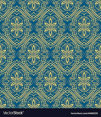 retro vintage seamless pattern symmetric damask