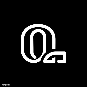 Retro white letter Q vector | Free stock vector - 543521