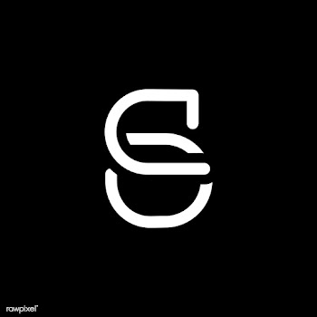 Retro white letter S vector | Free stock vector - 543476