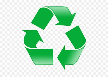 Reuse Recycling symbol Plastic bag Waste minimisation - go green 