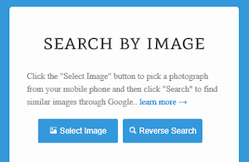 Reverse Image Searching for Mobile Phones