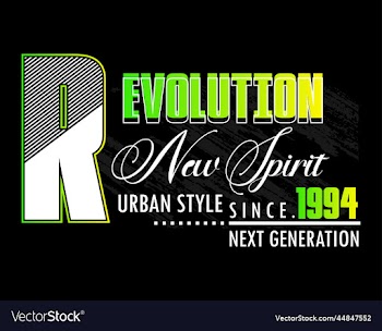 revolution typography for t shirt design premium