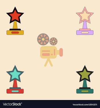 Reward Collection in flat vector image