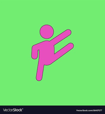 Rhythmic gymnastics design vector image