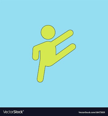 Rhythmic gymnastics design vector image