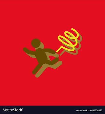 Rhythmic gymnastics with ribbon design in vector image