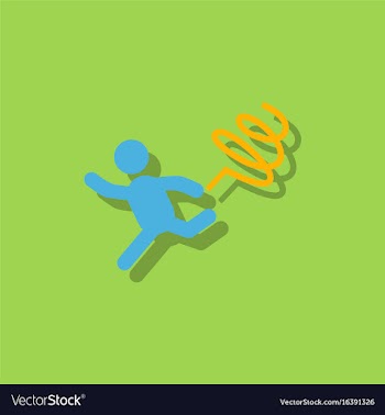 Rhythmic gymnastics with ribbon design in vector image