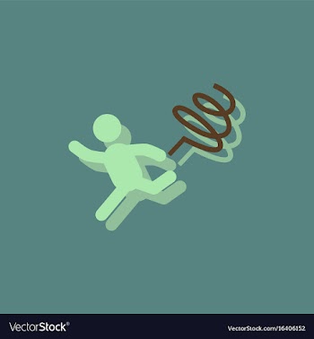 Rhythmic gymnastics with ribbon design in vector image