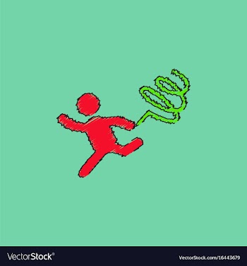 Rhythmic gymnastics with ribbon design in vector image