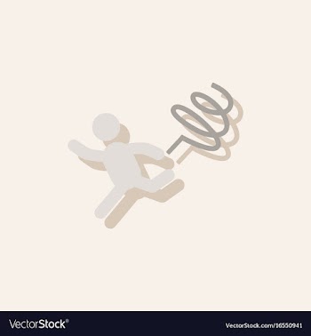 Rhythmic gymnastics with ribbon design in vector image