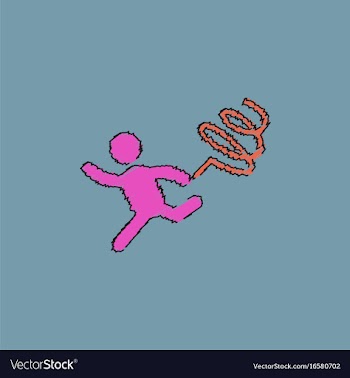 Rhythmic gymnastics with ribbon design in vector image