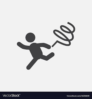 Rhythmic gymnastics with ribbon design vector image