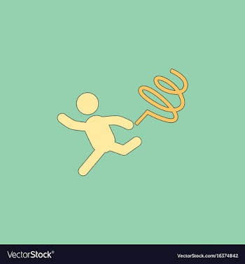 Rhythmic gymnastics with ribbon design vector image