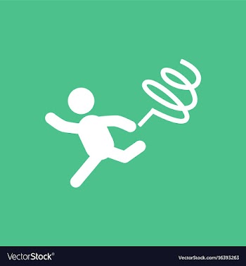 Rhythmic gymnastics with ribbon design vector image